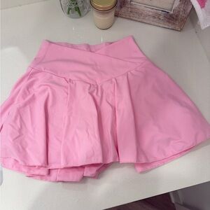 Pink Athletic Skirt